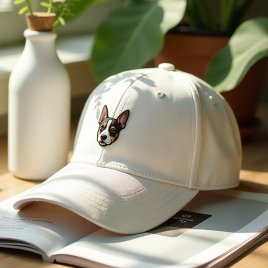 Customised Pet Embroidered Cap, Pet Face Baseball Hats