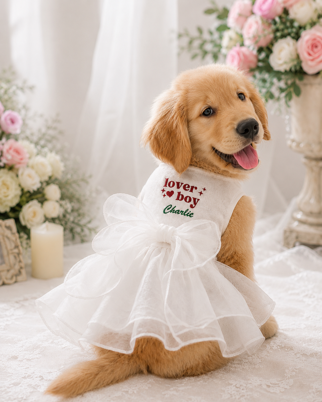 Pets Dress Embroidery