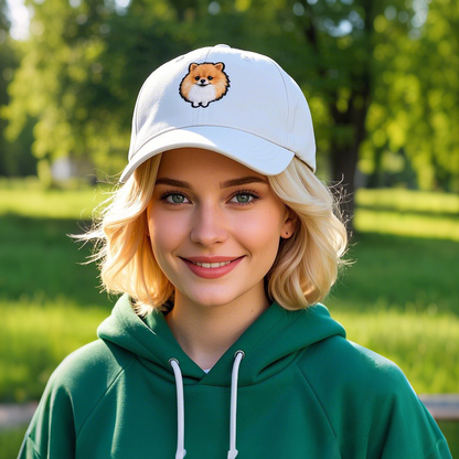 Personalized Pet Cap with Name Embroidery - Unisex - Hat Side Embroidery