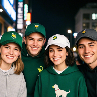 Customised Pet Embroidered Cap, Pet Face Baseball Hats