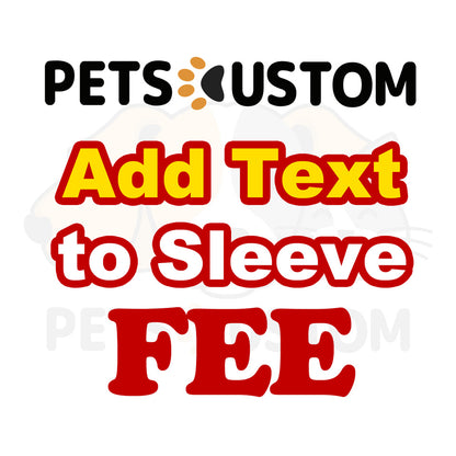 Add Text to Sleeve