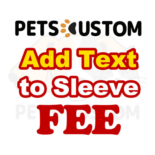 Add Text to Sleeve