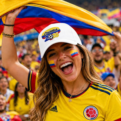2026 Soccer Fan Hat – Custom Country Flag Cap
