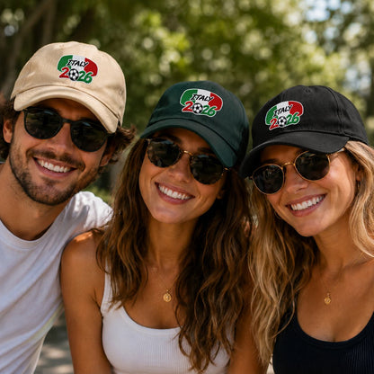 2026 Soccer Fan Hat – Custom Country Flag Cap