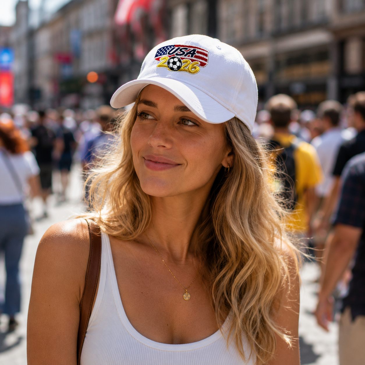 2026 Soccer Fan Hat – Custom Country Flag Cap